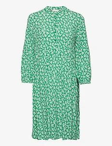 dress with volant printed, Tom Tailor