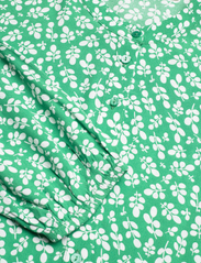 Tom Tailor - dress with volant printed - korta klänningar - green floral design - 2