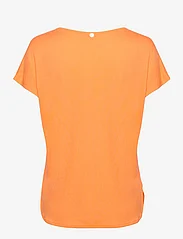Tom Tailor - T-shirt fabric mix - laveste priser - bright mango orange - 1