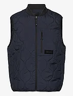 light weight vest - SKY CAPTAIN BLUE