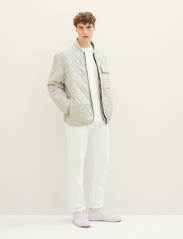Tom Tailor - relaxed liner jacket - talvitakit - beige alfalfa - 7