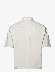 Tom Tailor - boxy twill shirt - basic skjorter - white sand - 1