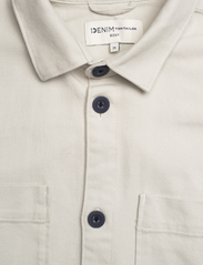 Tom Tailor - boxy twill shirt - basic skjorter - white sand - 2