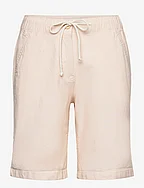 bermuda chino shorts - FAWN BEIGE OFFWHITE STRIPE