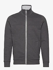 Tom Tailor - cutline sweat jacket - syntymäpäivälahjat - dark grey melange - 0