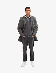 Tom Tailor - cutline sweat jacket - syntymäpäivälahjat - dark grey melange - 2