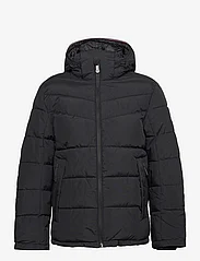Tom Tailor - puffer jacket with hood - vinterjakker - black - 0
