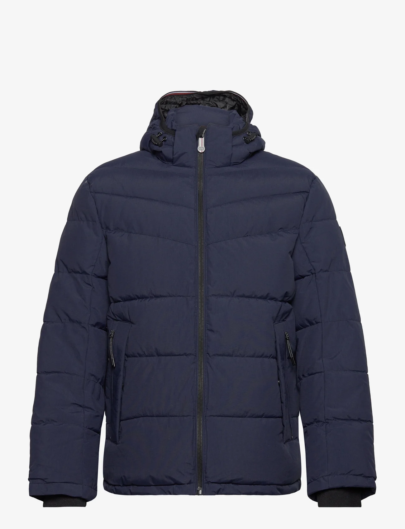 Tom Tailor - puffer jacket with hood - vinterjakker - sky captain blue - 0