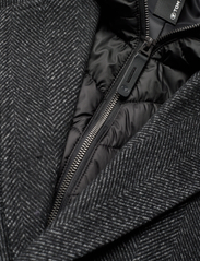 Tom Tailor - wool coat 2 in 1 with hood - talvitakit - deep herringbone structure - 3