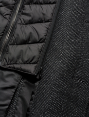 Tom Tailor - wool coat 2 in 1 with hood - kurtki zimowe - deep herringbone structure - 5