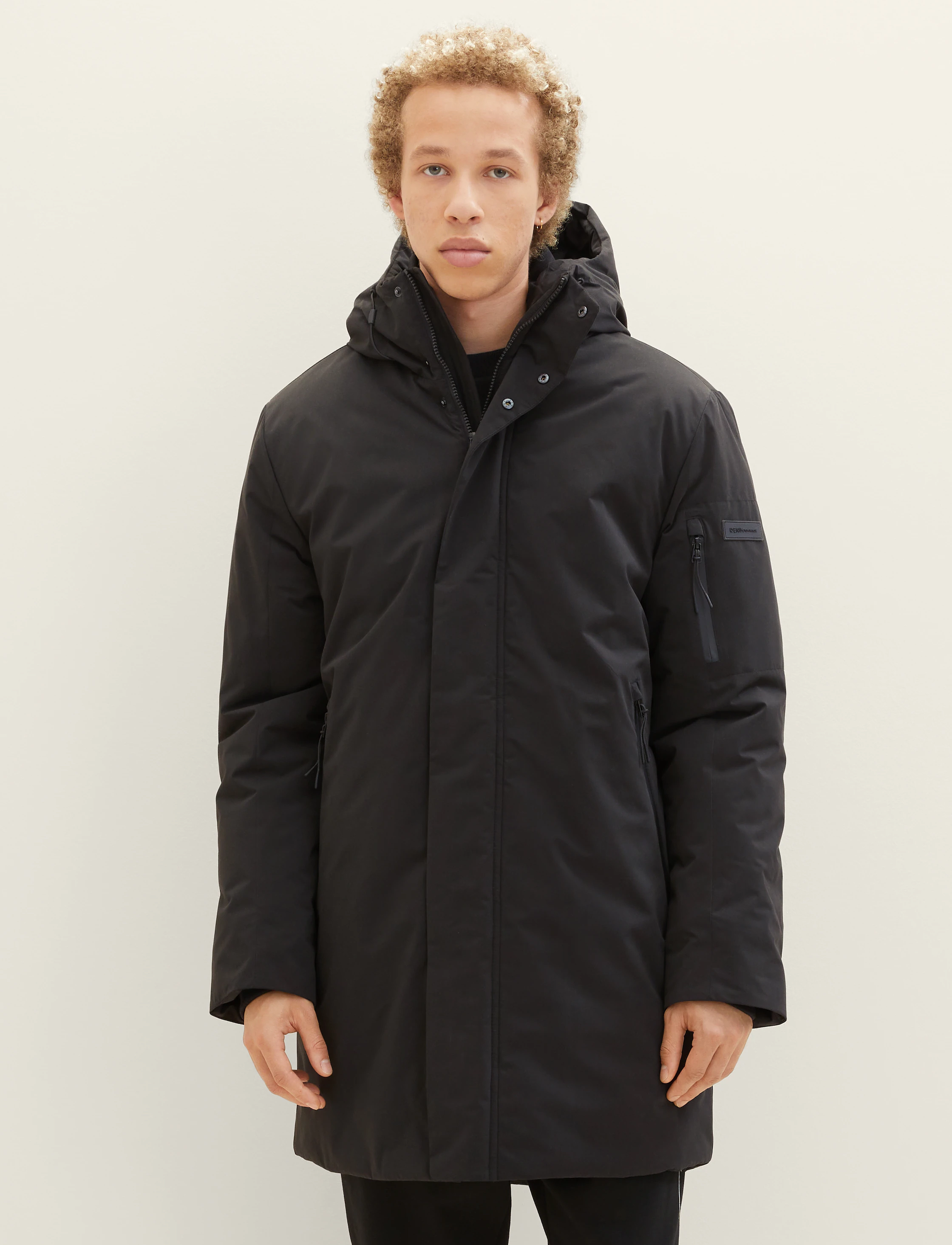 Tom Tailor - hooded parka - black - 2