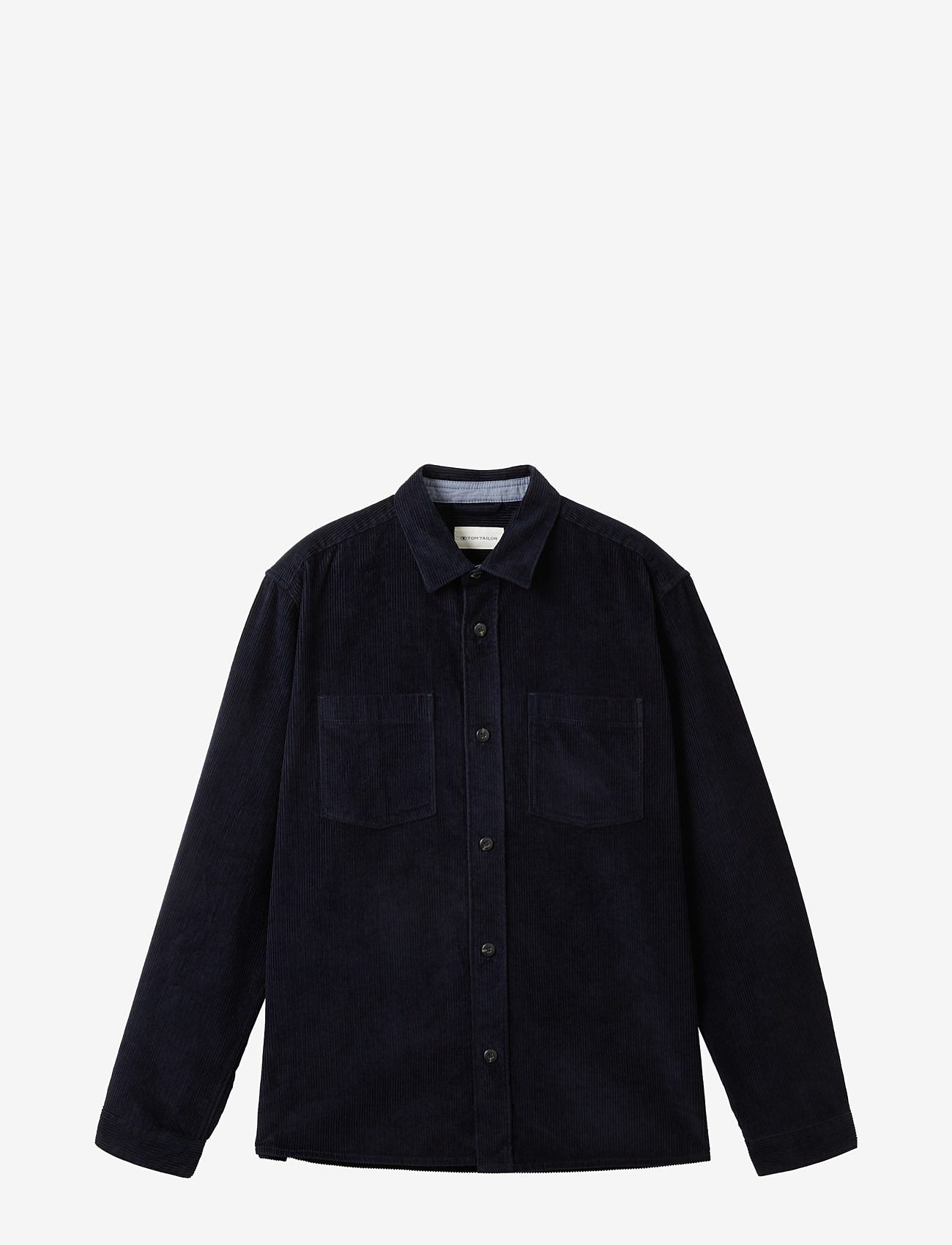 Tom Tailor - corduroy overshirt - sky captain blue - 0