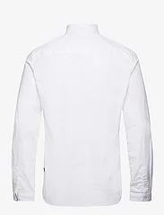 Tom Tailor - stretch poplin shirt - basic shirts - white - 1