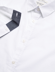 Tom Tailor - stretch poplin shirt - peruskauluspaidat - white - 3