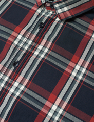Tom Tailor - checked shir - casual skjortor - navy red check - 3
