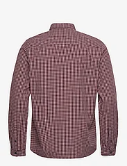 Tom Tailor - checked shir - casual skjortor - navy red small check - 1