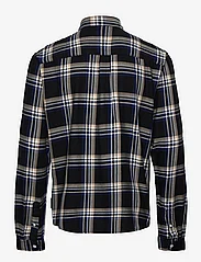 Tom Tailor - relaxed chec - casual skjortor - black blue check - 1
