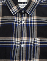 Tom Tailor - relaxed chec - casual skjortor - black blue check - 2