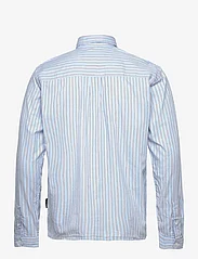 Tom Tailor - relaxed stri - avslappede skjorter - washed out middle blue stripe - 1