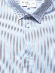Tom Tailor - relaxed stri - avslappede skjorter - washed out middle blue stripe - 2