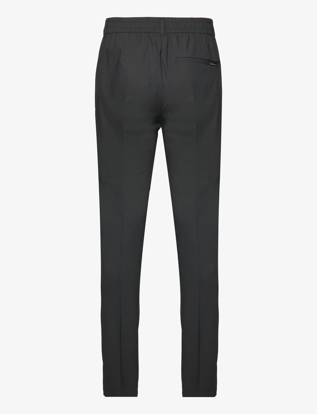 Tom Tailor - relaxed tapered pants - chinot - black - 1