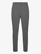 relaxed tapered pants - MID GREY MELANGE