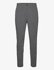 Tom Tailor - relaxed tapered pants - chinosy - mid grey melange - 0