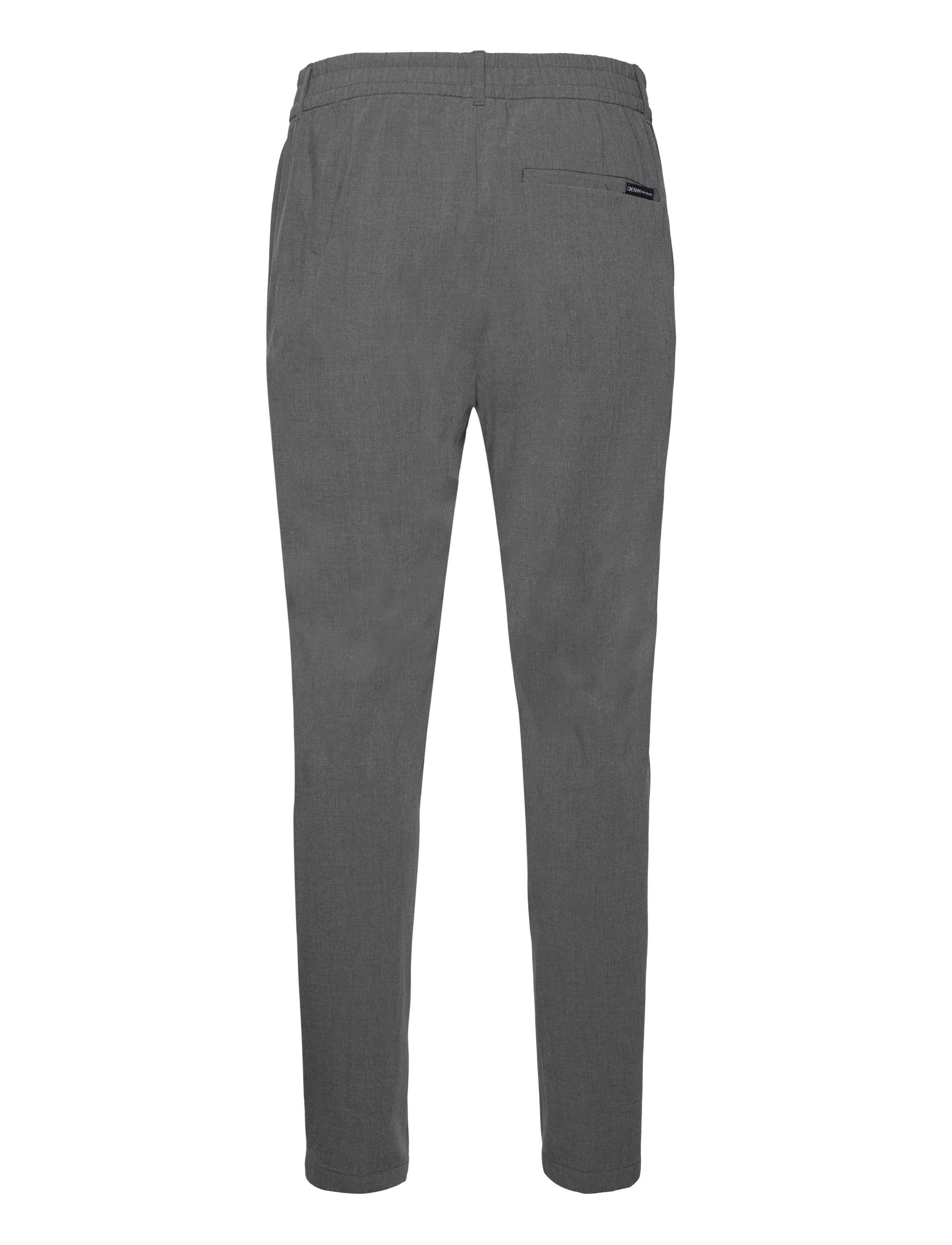 Tom Tailor - relaxed tapered pants - mid grey melange - 1