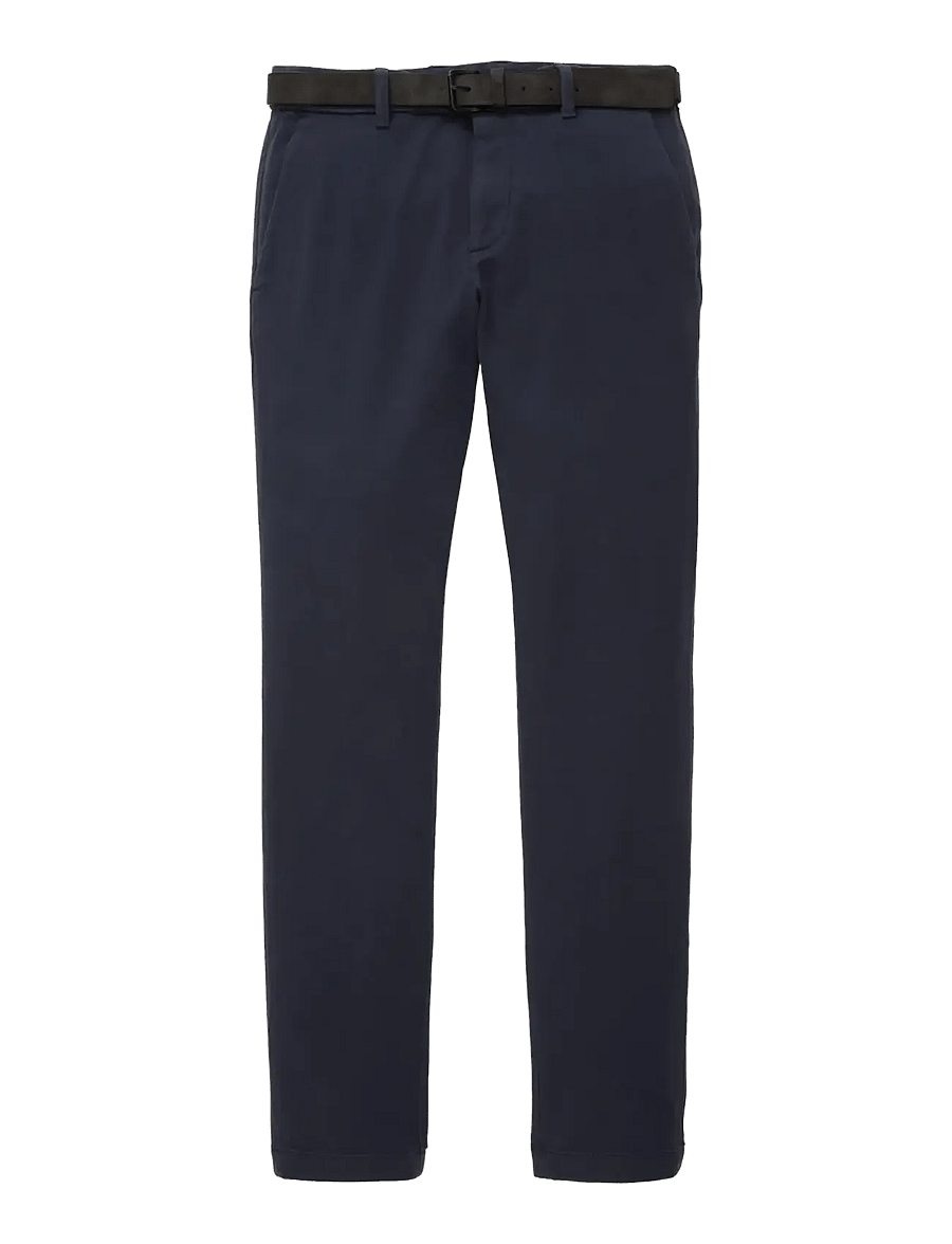 Tom Tailor - traveler sli - chinot - navy zig zag structure - 1