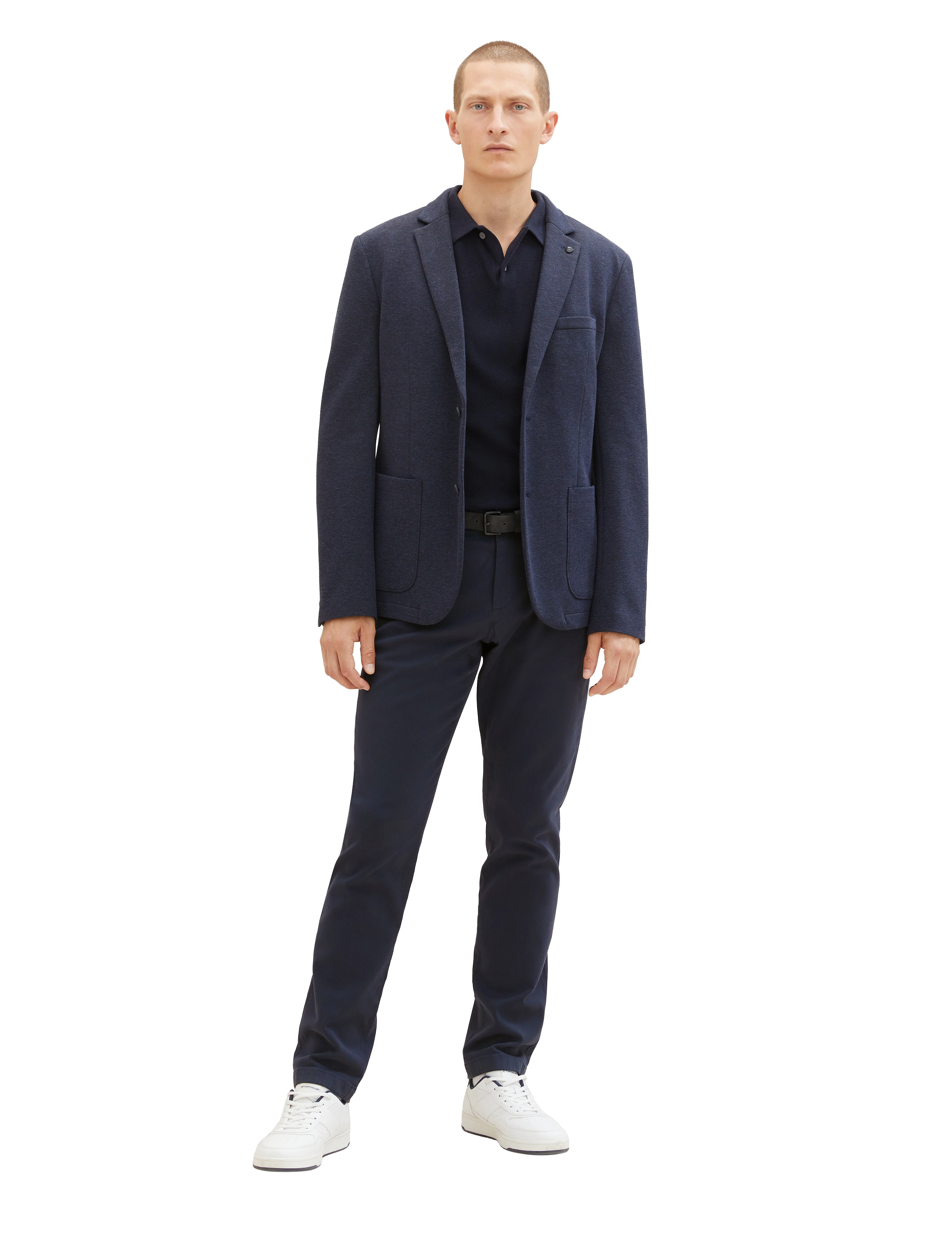 Tom Tailor Traveler Slim Chino, 36 x 34, Trousers, Marineblau - Chinos, Männerswear