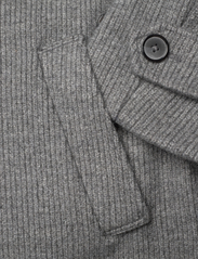 Tom Tailor - belted coat - vinterfrakker - dark grey melange - 3