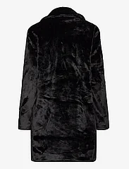 Tom Tailor - fake fur coat - faux fur - deep black - 1