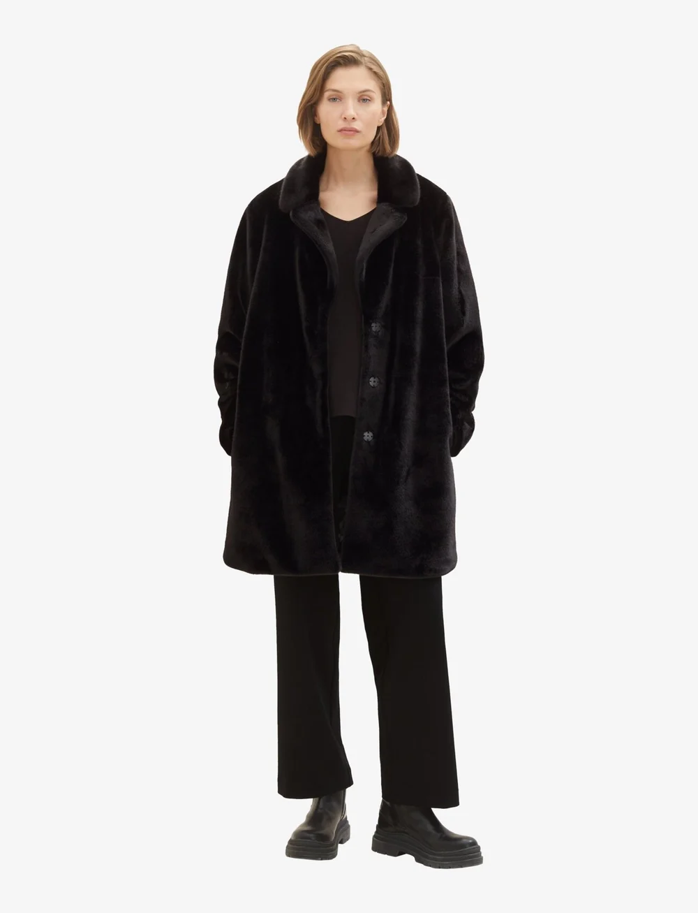 Tom Tailor Fake Fur Coat 83.99 Achetez des Vestes Manteaux Tom Tailor en ligne sur Boozt . Livraison rapide et retours faciles