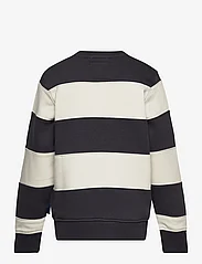 Tom Tailor - striped sweatshirt - džemperi - coal grey - 1