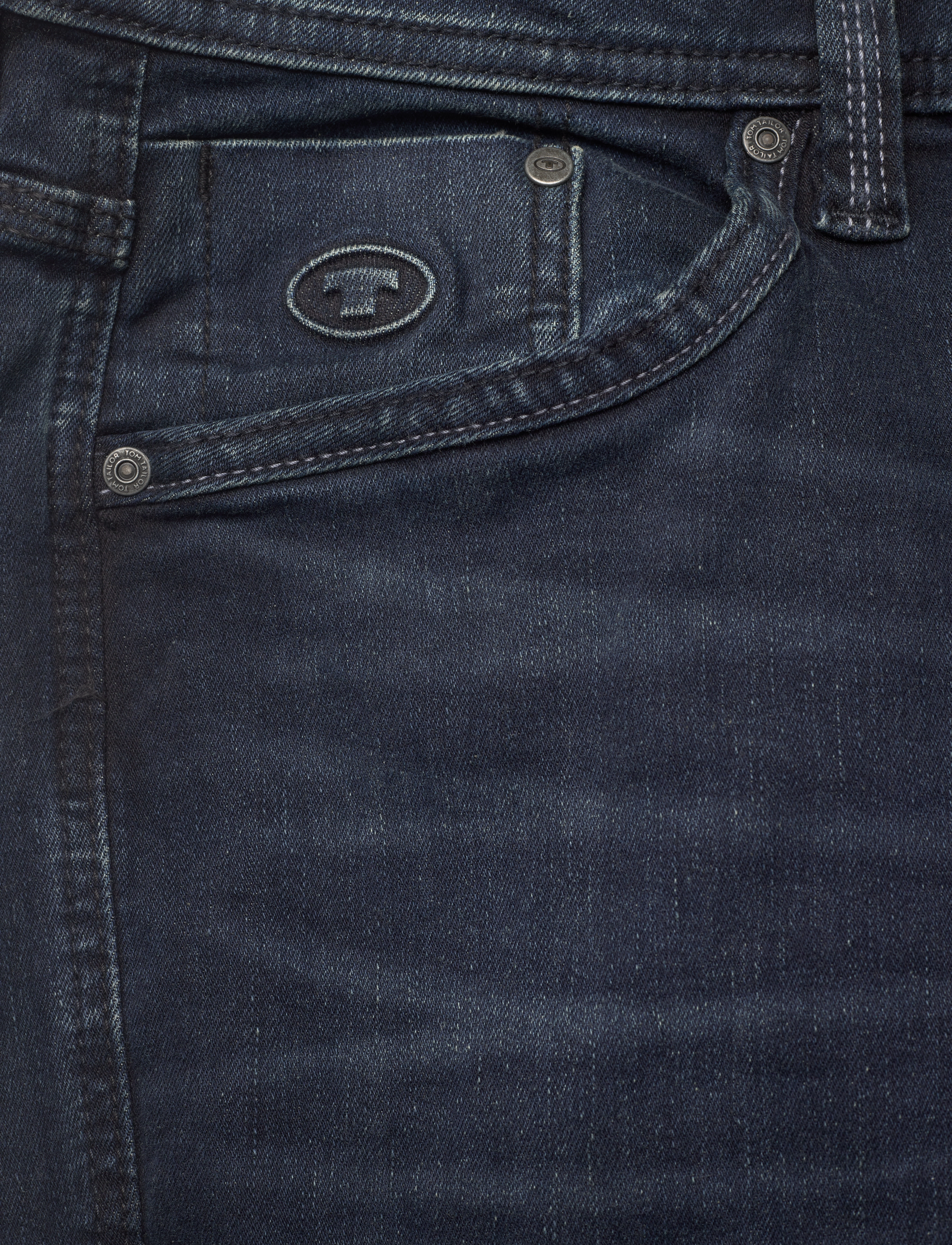 Tom Tailor - TOM TAILOR Josh - slim - blue black denim - 3