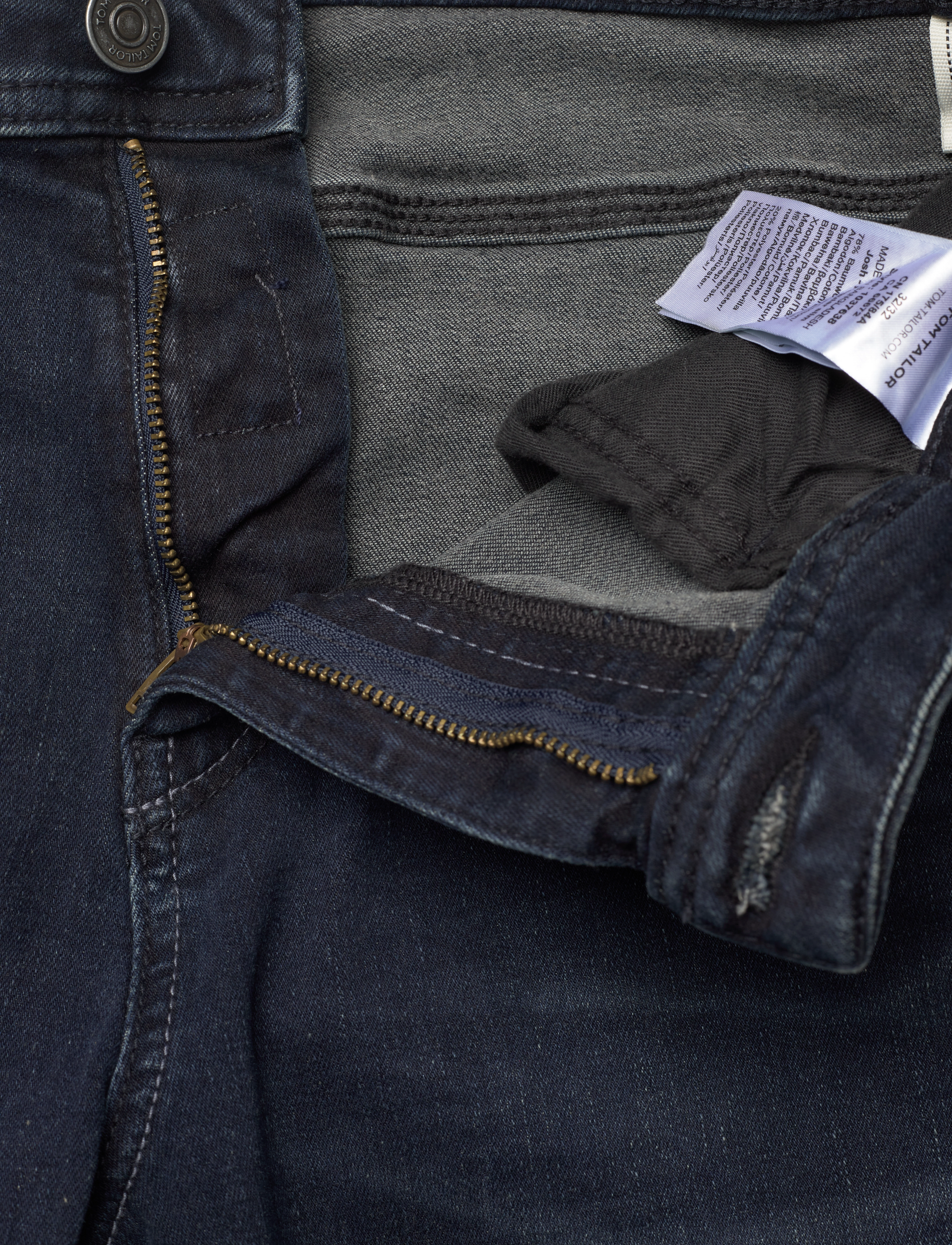 Tom Tailor - TOM TAILOR Josh - slim - blue black denim - 4