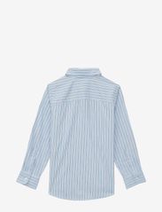 Tom Tailor - striped shirt with pocket - long-sleeved shirts - middle blue stripe - 1