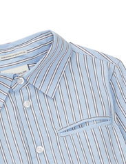 Tom Tailor - striped shirt with pocket - langärmlige hemden - middle blue stripe - 2