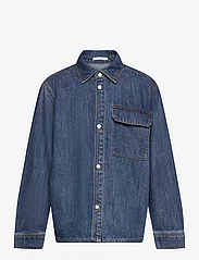 Tom Tailor - denim shirt - langärmlige hemden - blue denim - 0