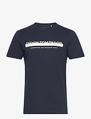 Tom Tailor - printed t-shirt - de laveste prisene - sky captain blue - 0