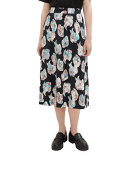 Tom Tailor - skirt plisse - maxi röcke - tie dye flower design - 1