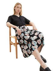 Tom Tailor - skirt plisse - maxi röcke - tie dye flower design - 2