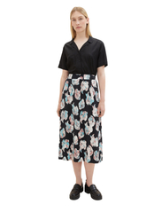 Tom Tailor - skirt plisse - maxi skirts - tie dye flower design - 6