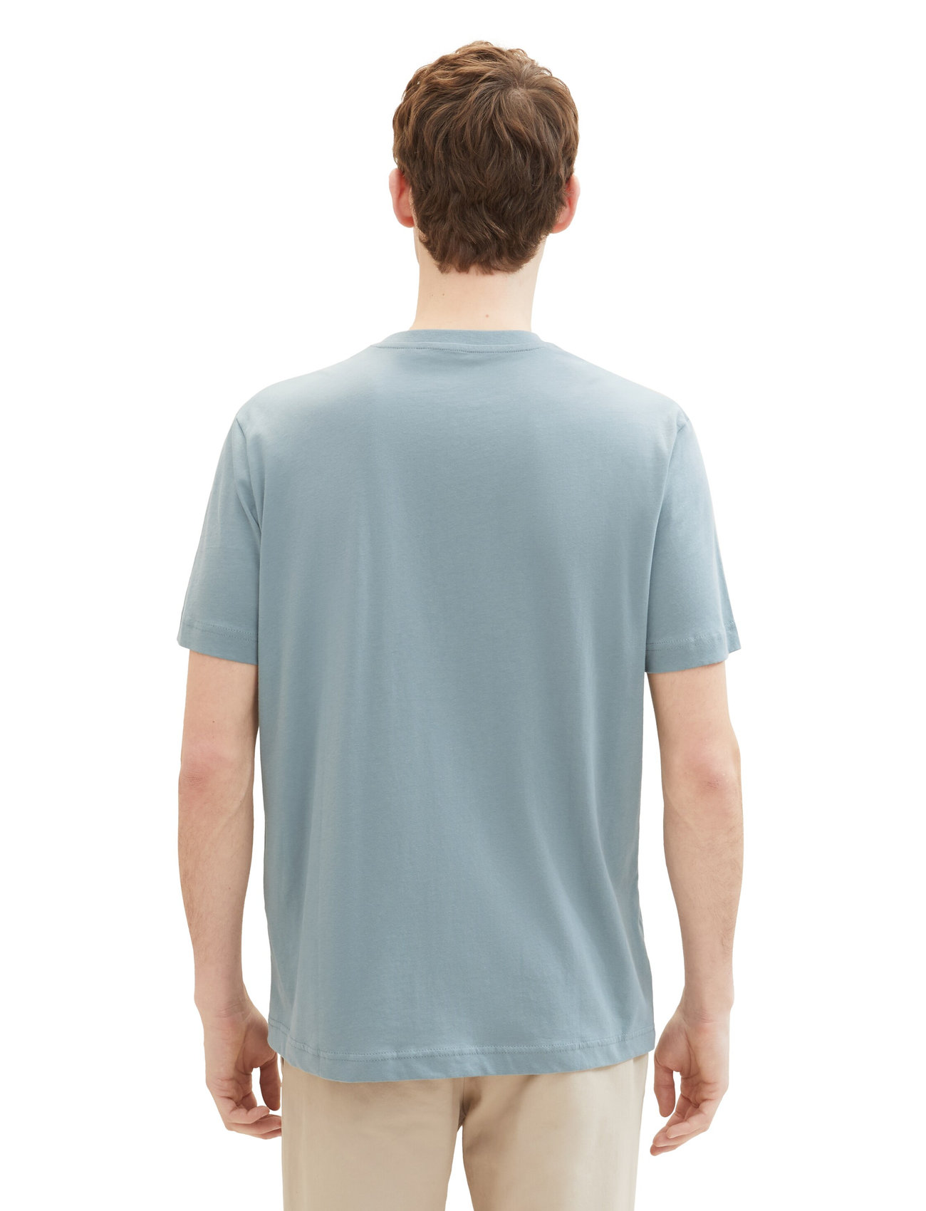 Tom Tailor - logo tee - najniższe ceny - grey mint - 5