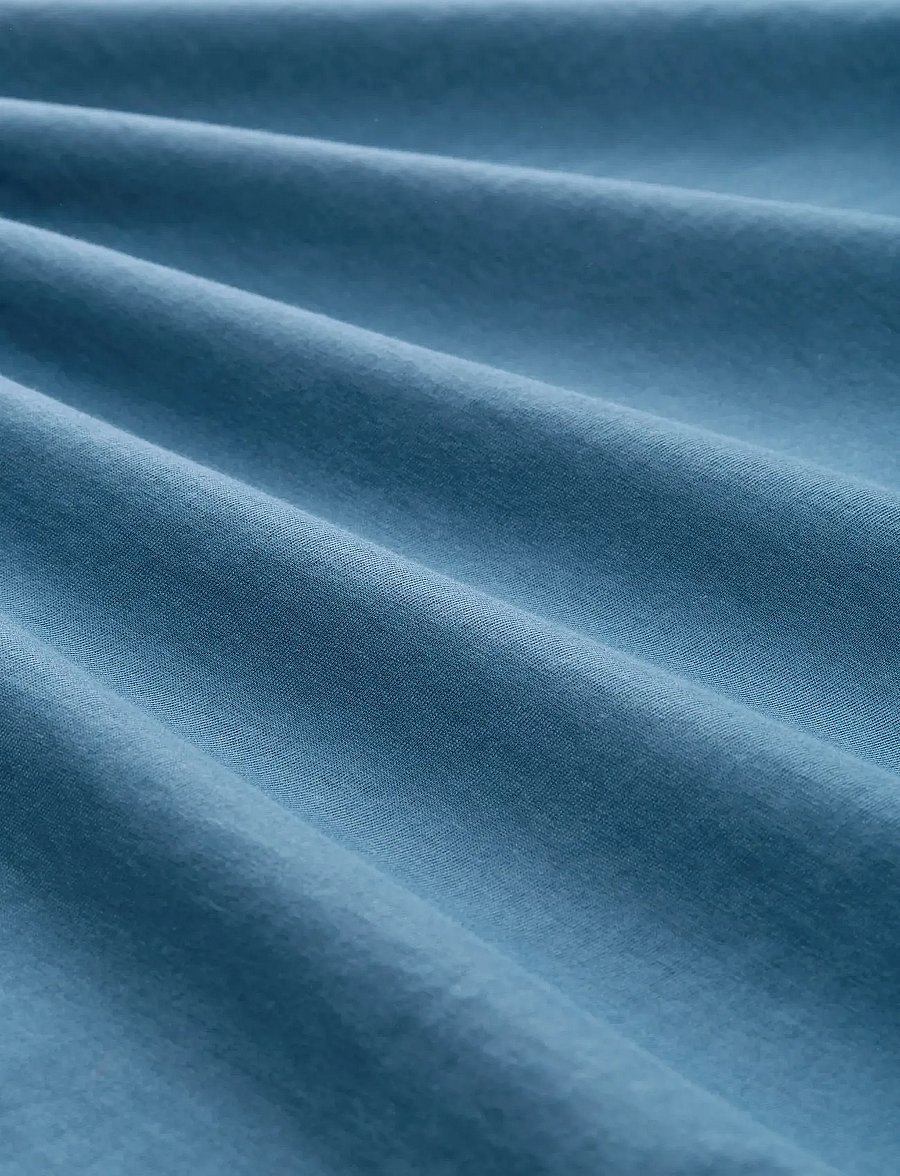 Tom Tailor - logo tee - lühikeste varrukatega t-särgid - real teal blue - 5