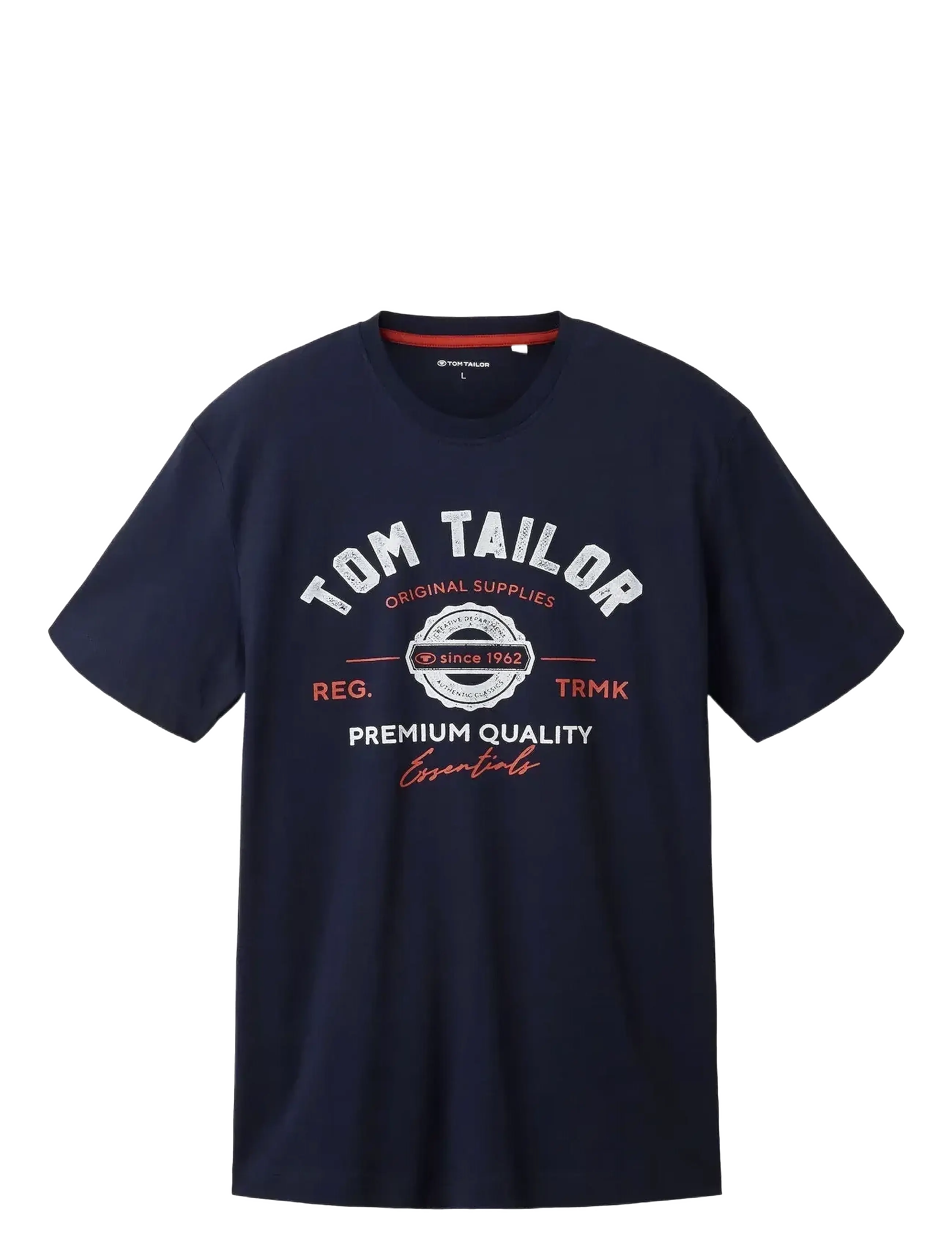 Tom Tailor logo tee - Kleidung - SKY CAPTAIN BLUE / navy