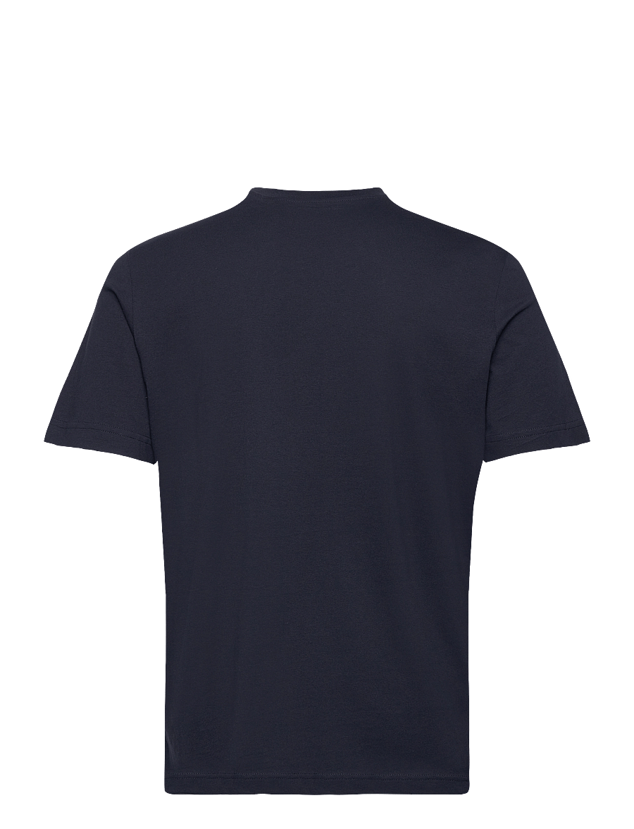 Tom Tailor - logo tee - lühikeste varrukatega t-särgid - sky captain blue - 2