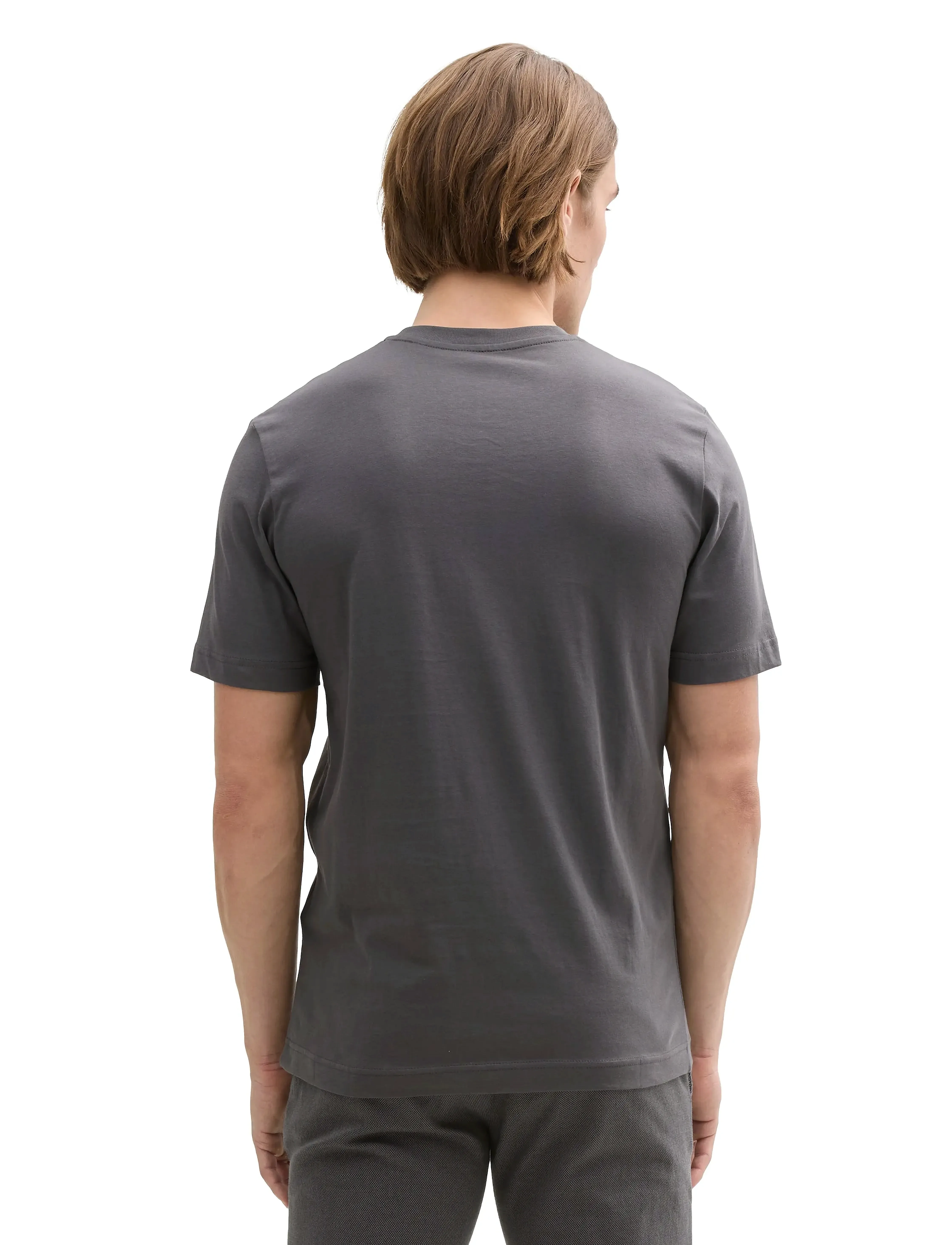 TOM TAILOR Logo Tee t-shirts - bas herr – bild 5