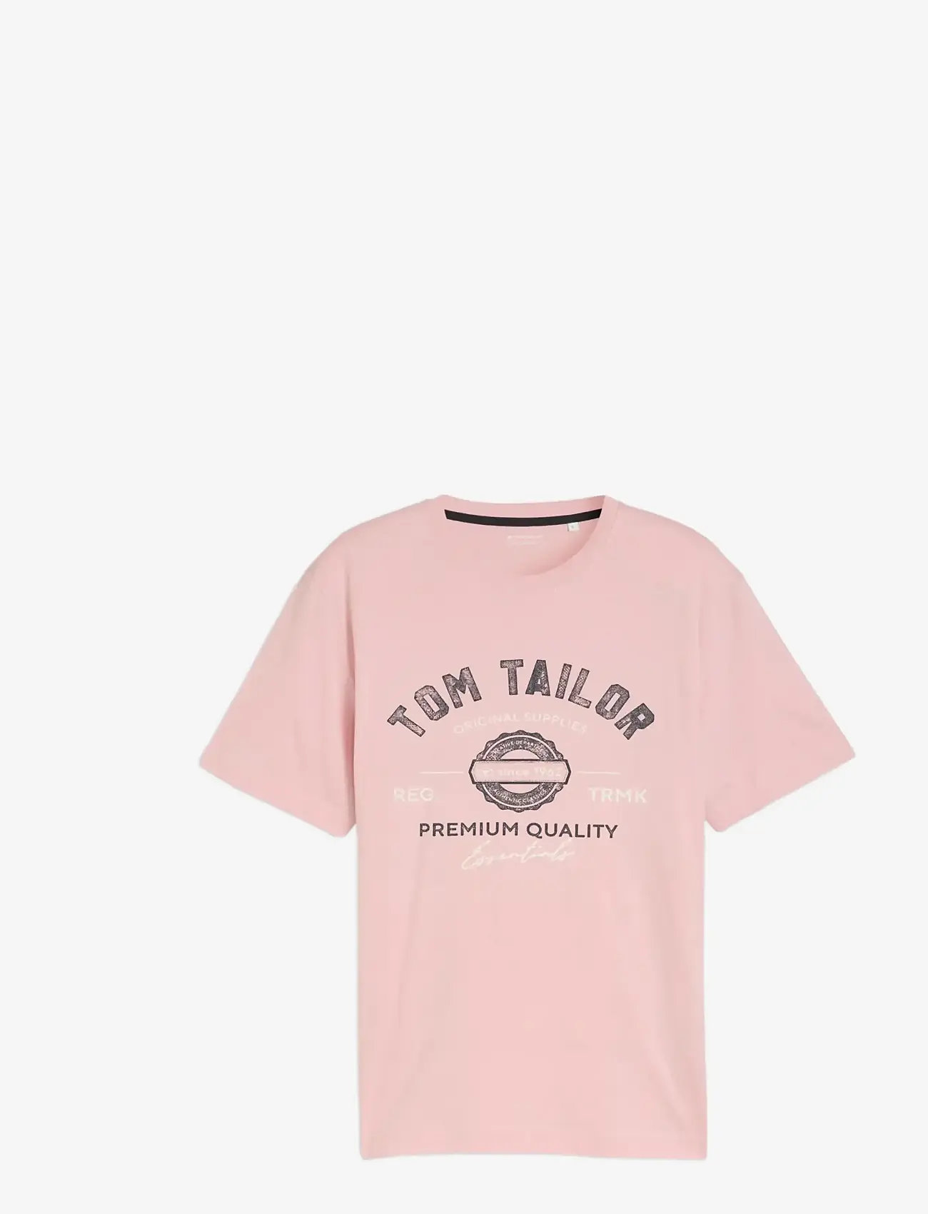 Tom Tailor - logo tee - kortærmede t-shirts - twinkle pink - 1