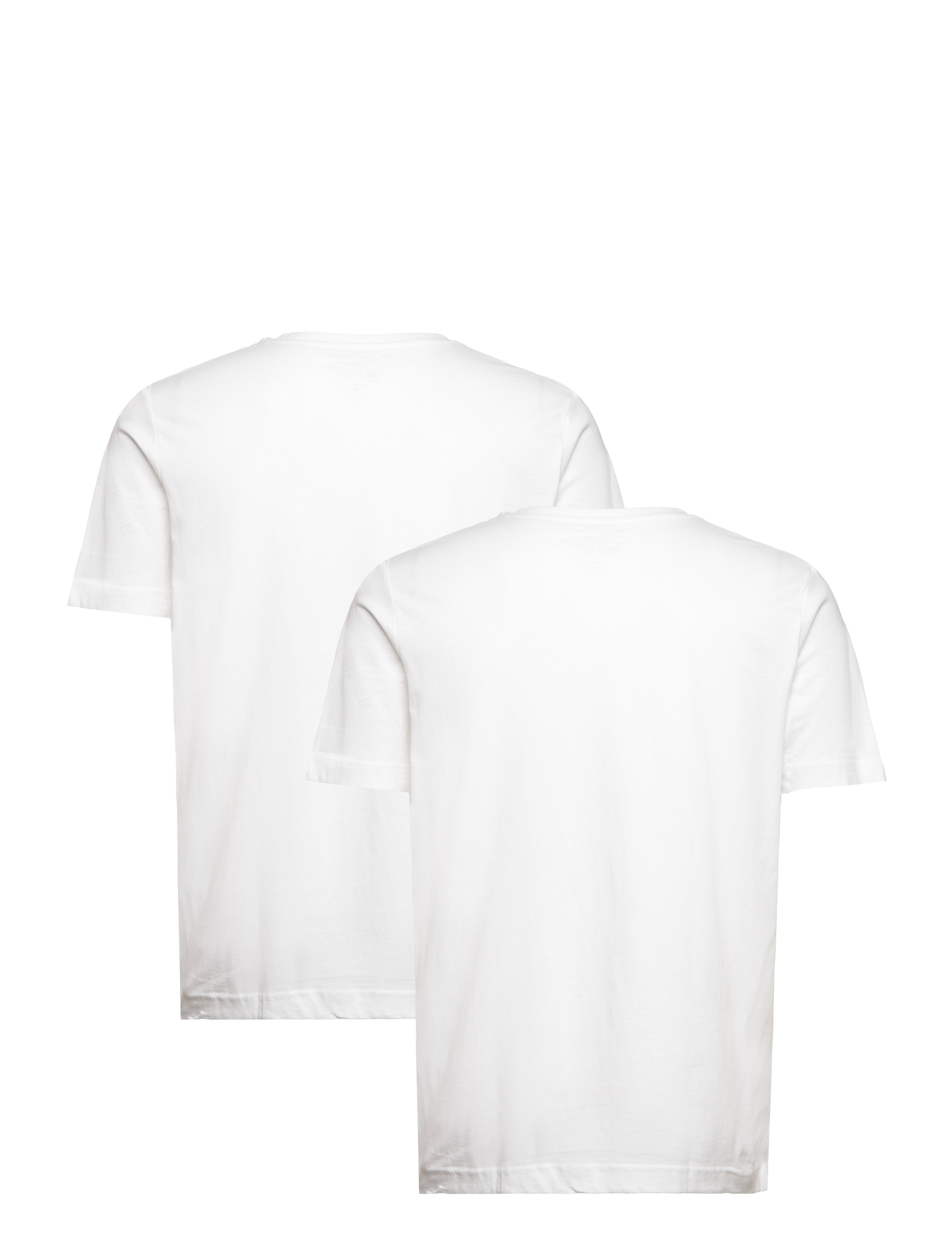 Tom Tailor - double pack v-neck tee - white - 2
